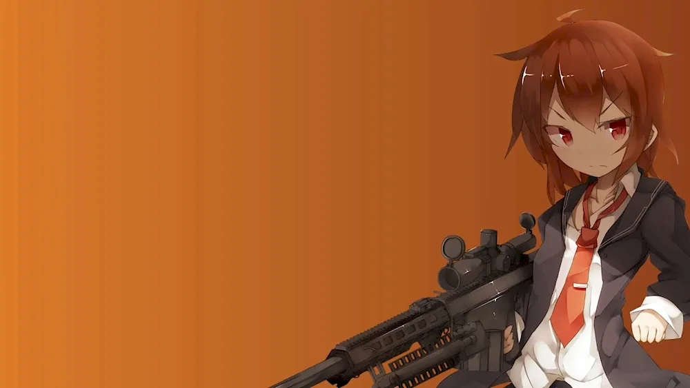 Anime girls with guns