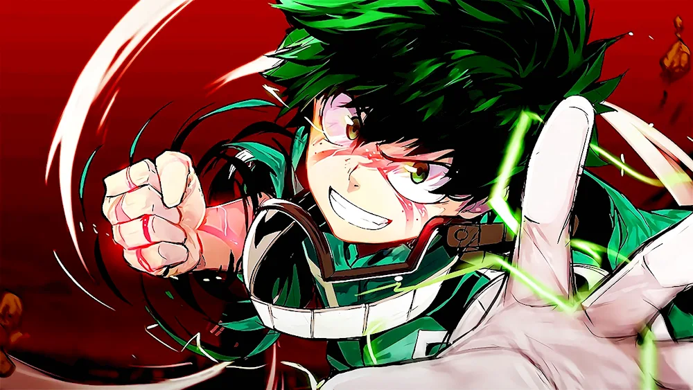 Anime Hero Academia Midoriya