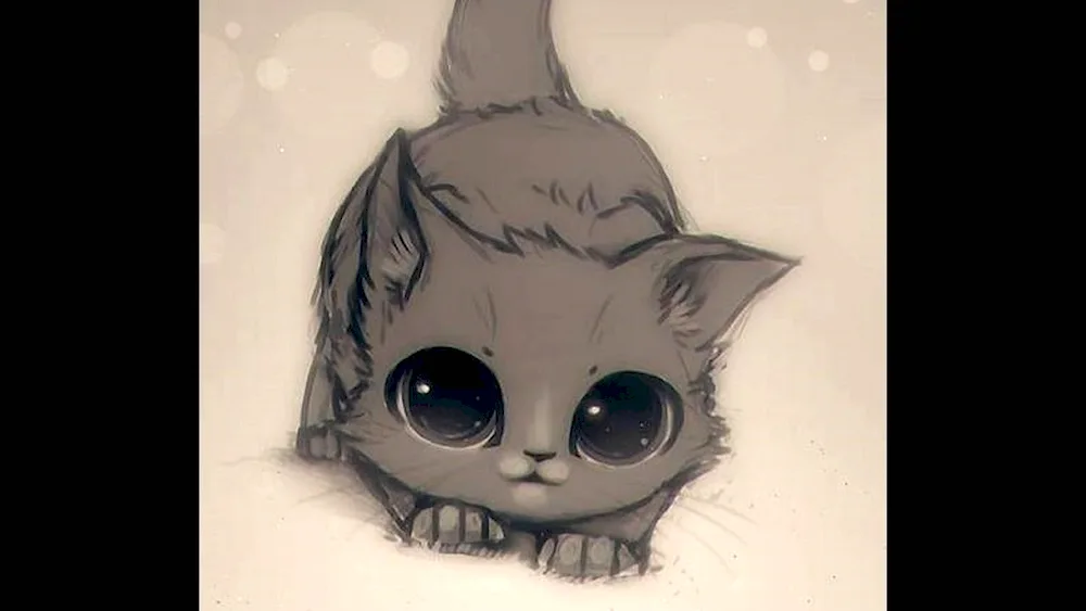 Kitty drawing