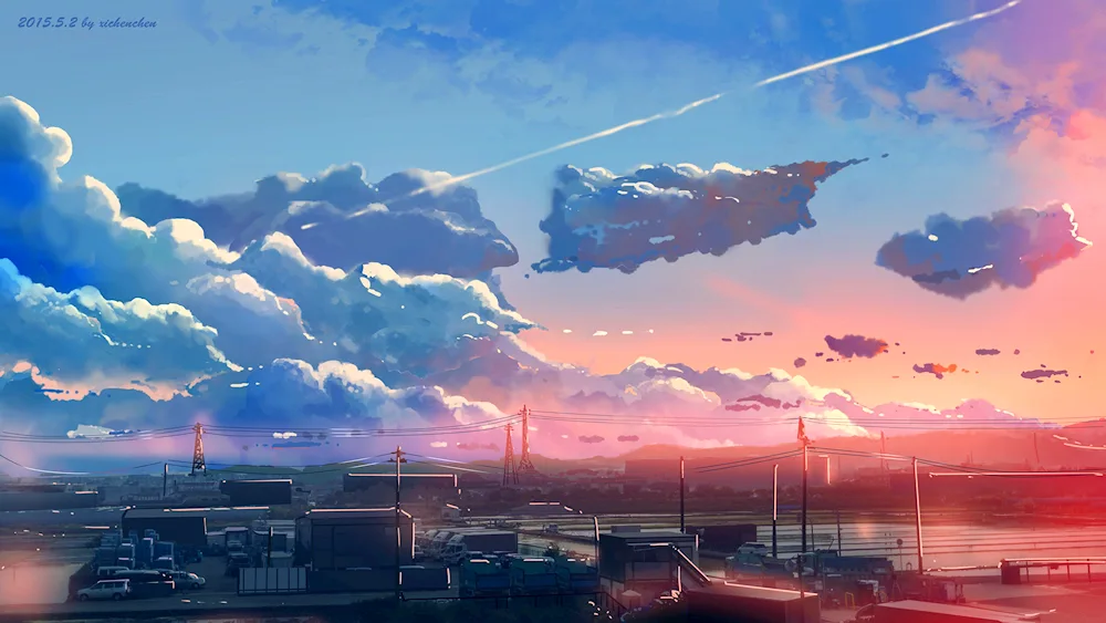 Anime landscape