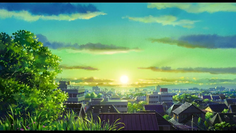 Anime landscape