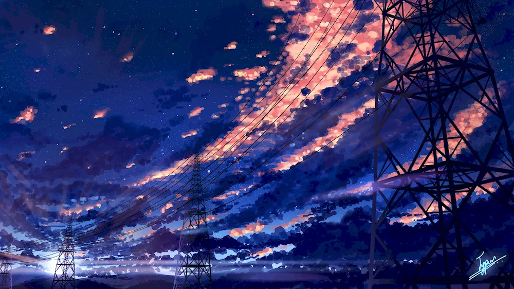 Anime Makoto Shinkai night