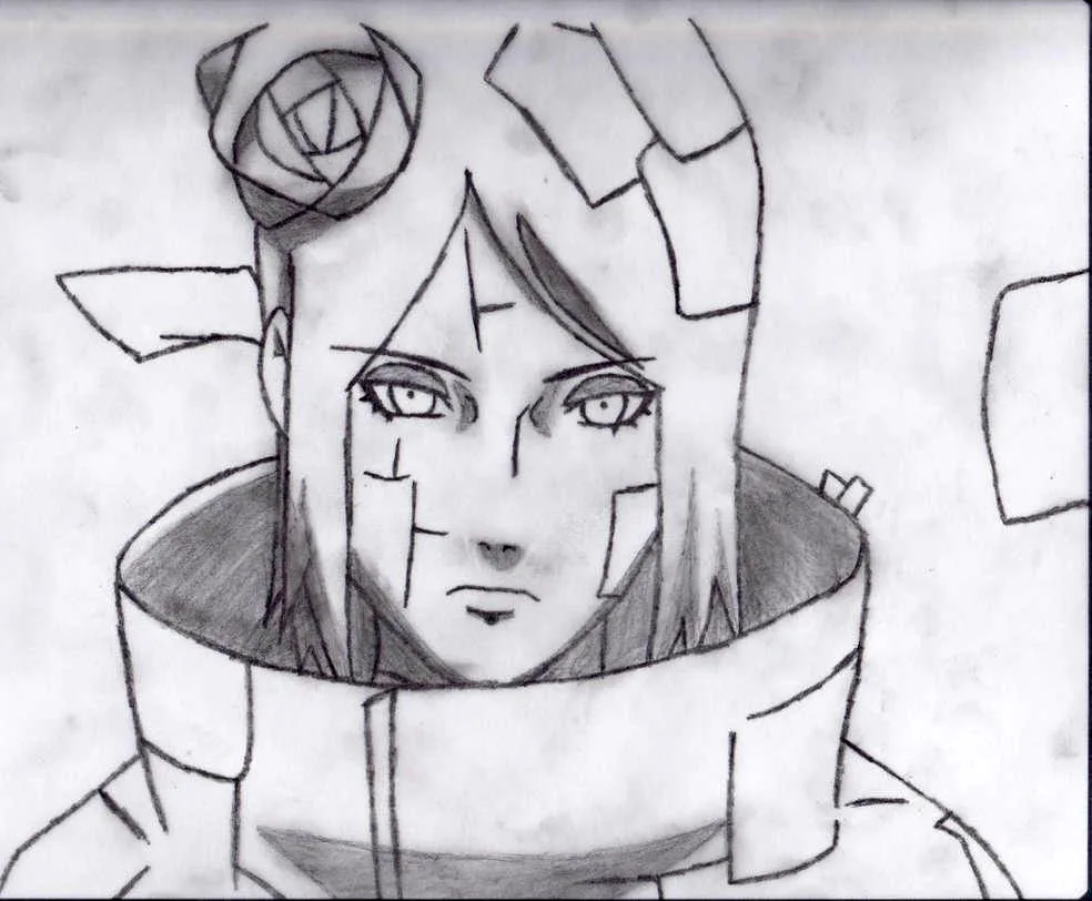 Anime pencil drawings