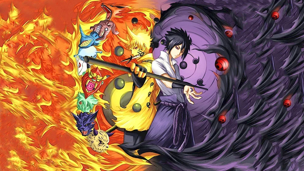 Anime Naruto Sasuke