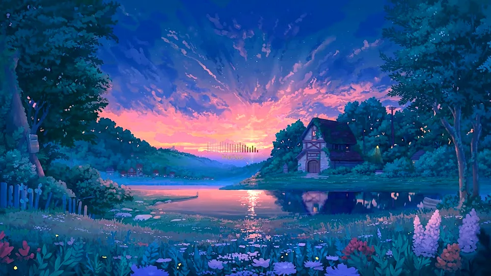 Anime landscape