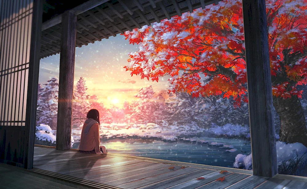 Anime landscape