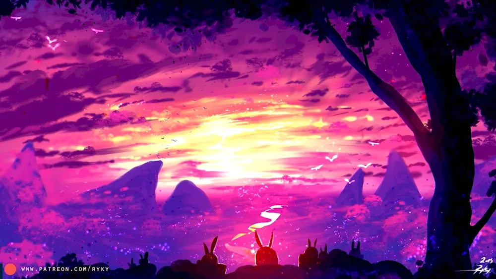 Anime landscape