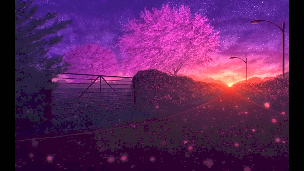 Anime landscape