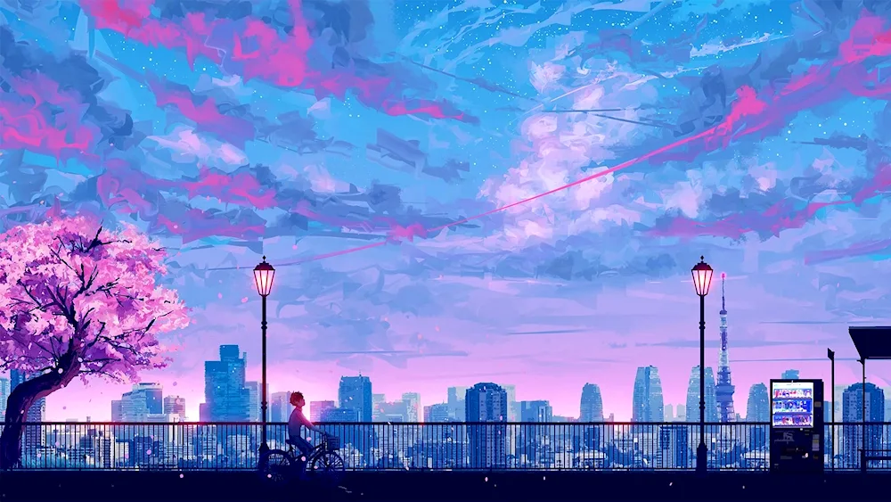 Anime landscape