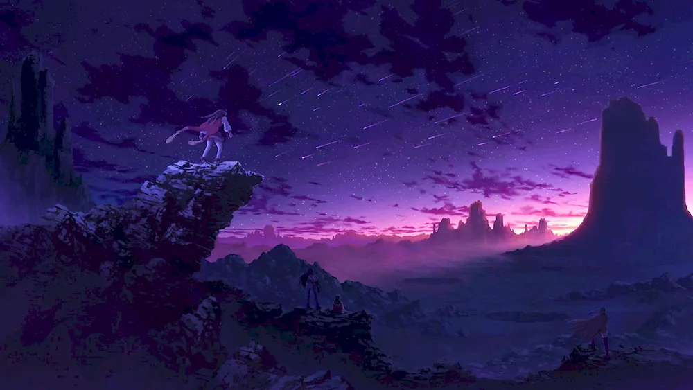 Anime landscape