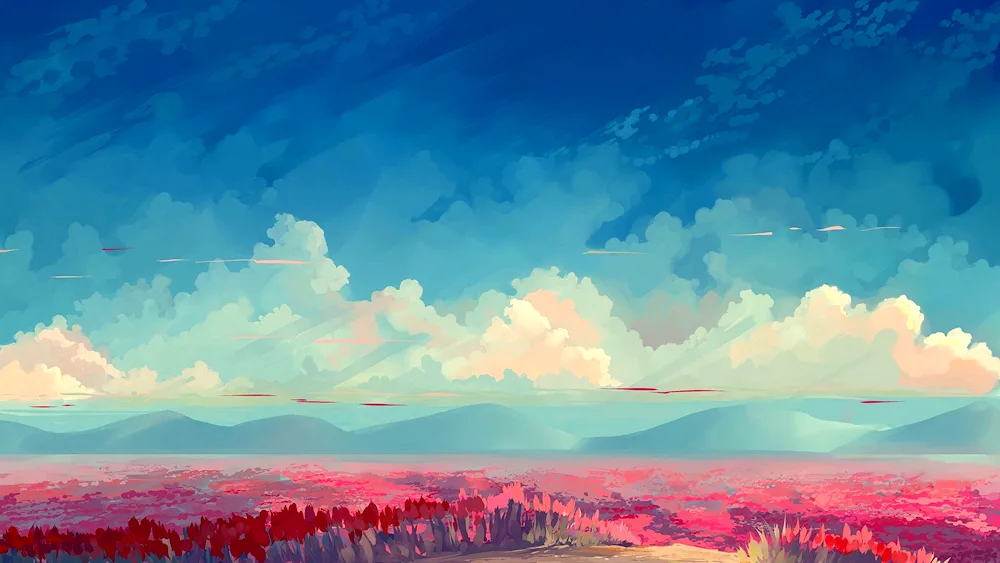 Sea and mountains