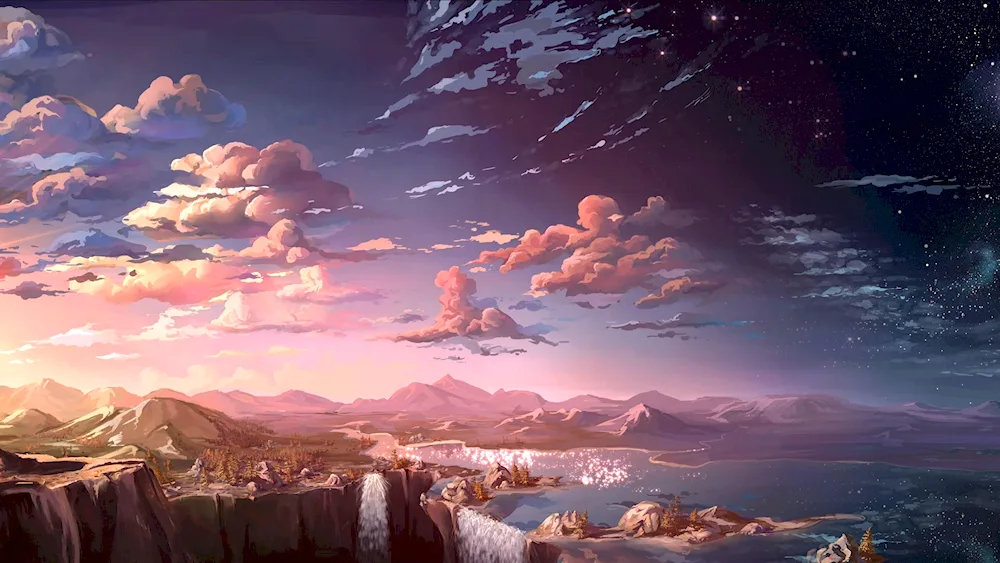 Anime landscape