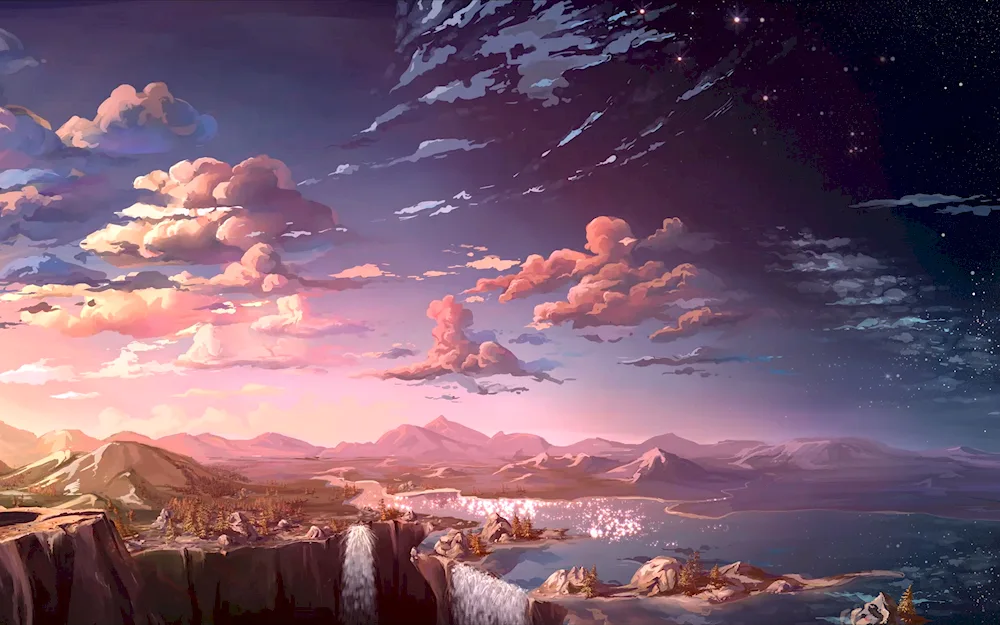 Anime landscape