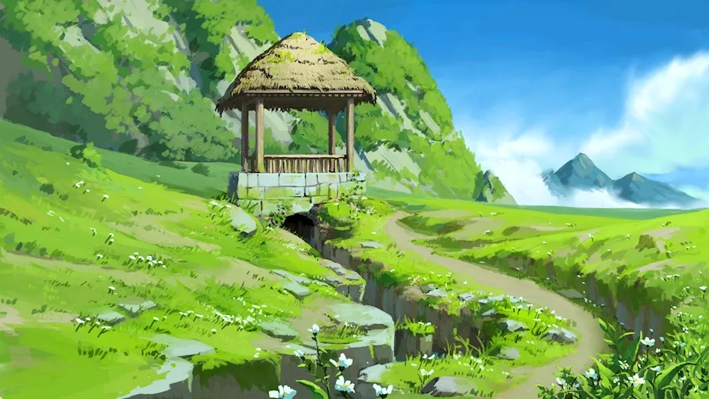 Anime landscape