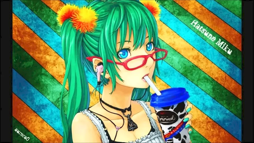 Anime with green hair