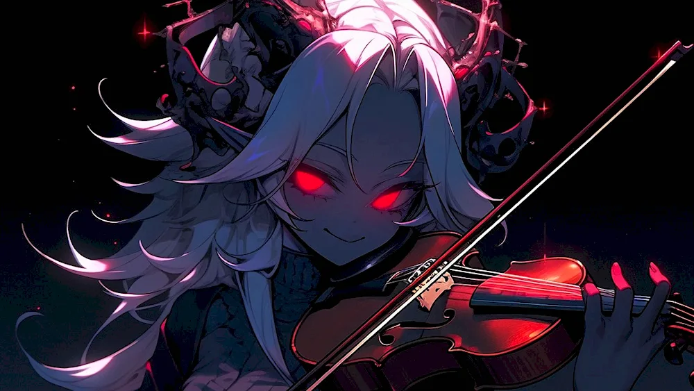 Anime violin