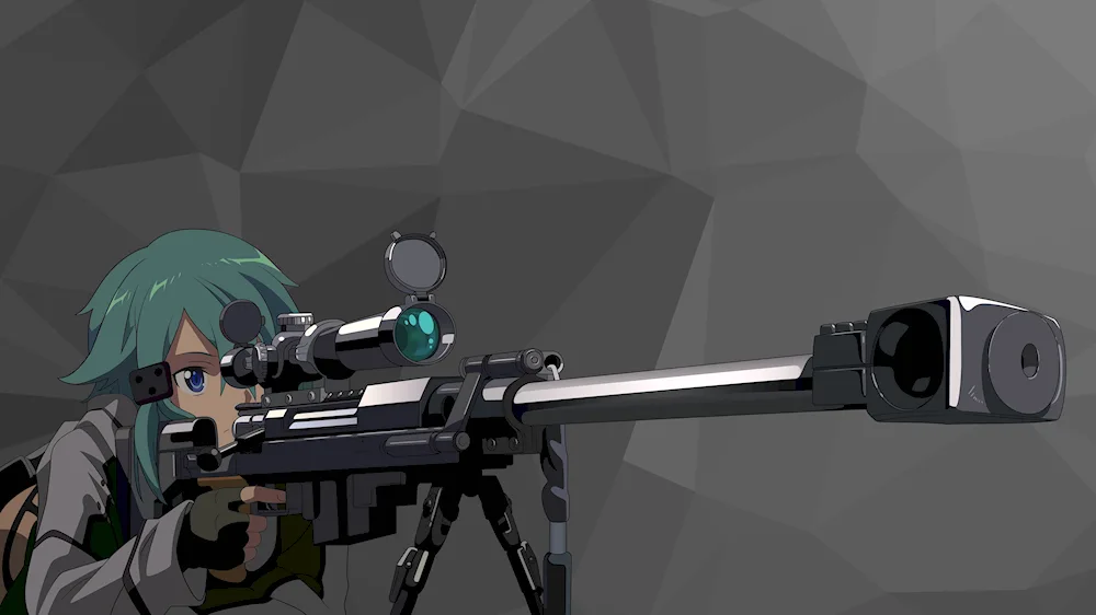 Anime sniper sinon