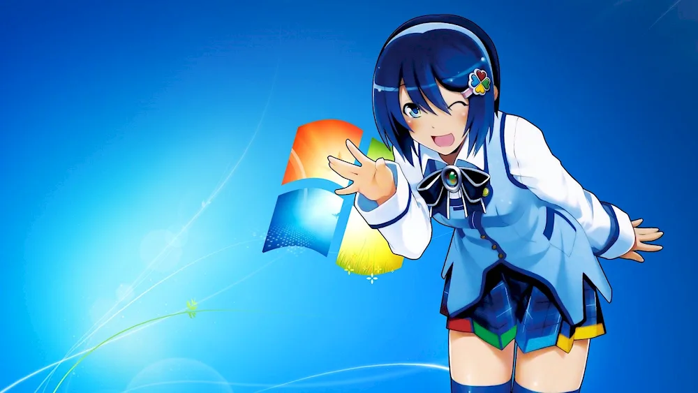 Anime desktop screensaver