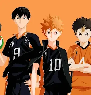 Anime volleyball Karasuno