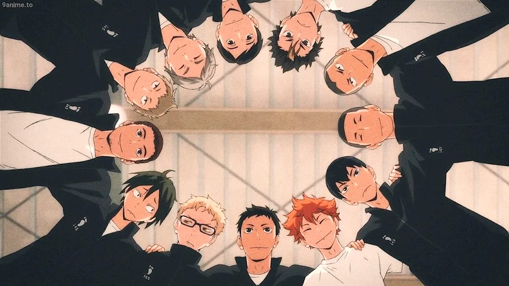 Anime volleyball Karasuno