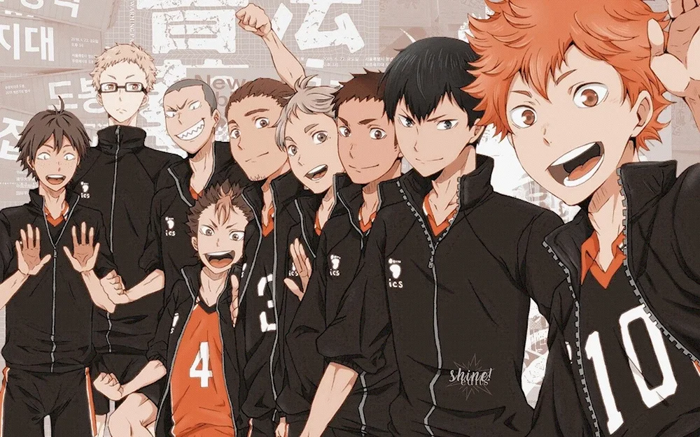 Anime volleyball Karasuno