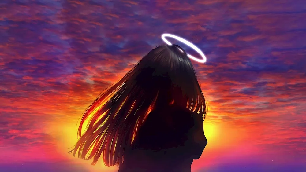 Feathers in hair