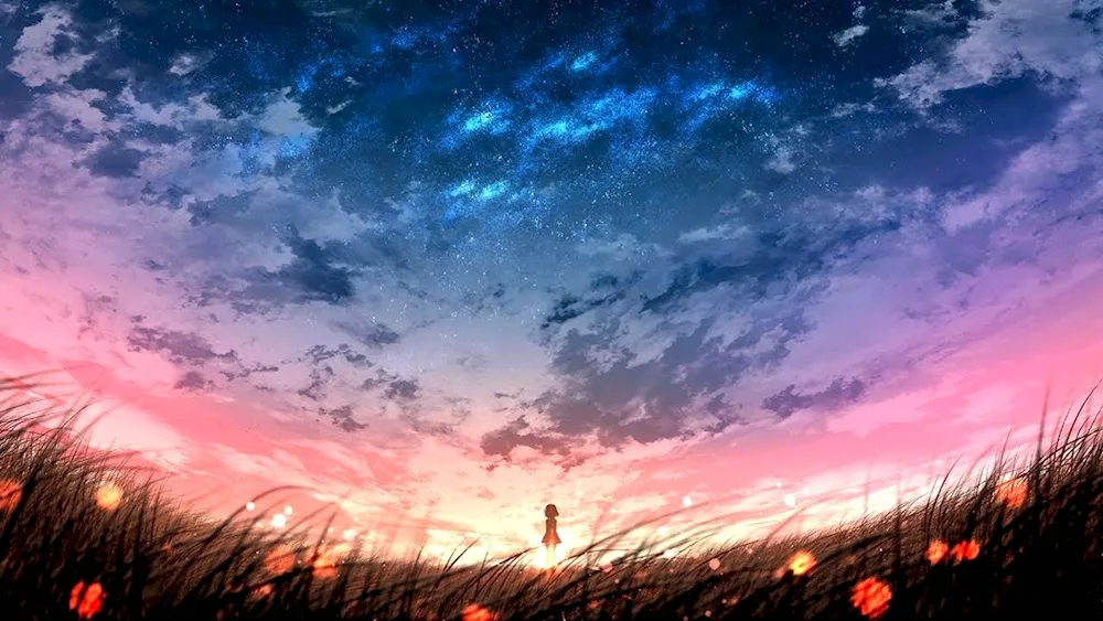 Anime Starry Sky Makoto Shinkai