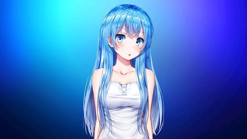 Anime girl 4k
