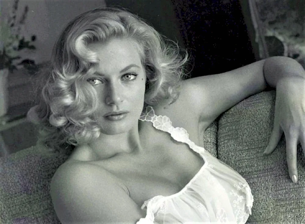 Anita Ekberg. as a young woman