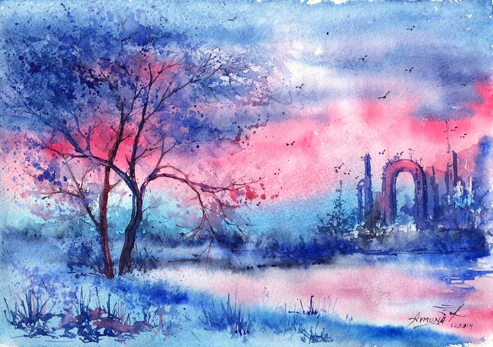 Anna Armona watercolour