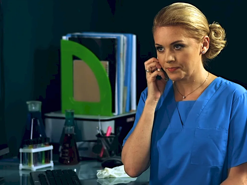 Anna Dankova in the TV series trace