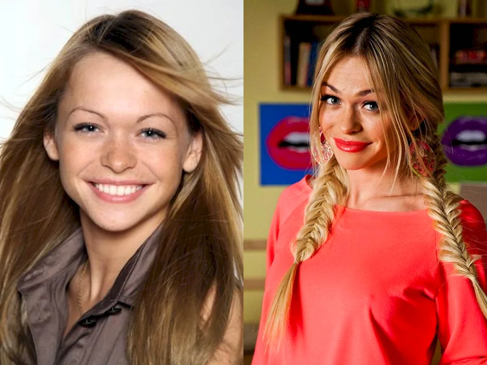 Anna Khilkevich hair colouring