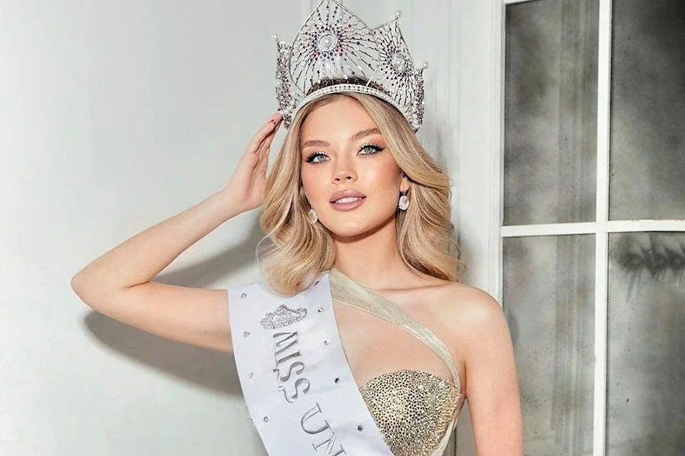 Anna Linnikova at Miss Universe 2023 Universe 2022