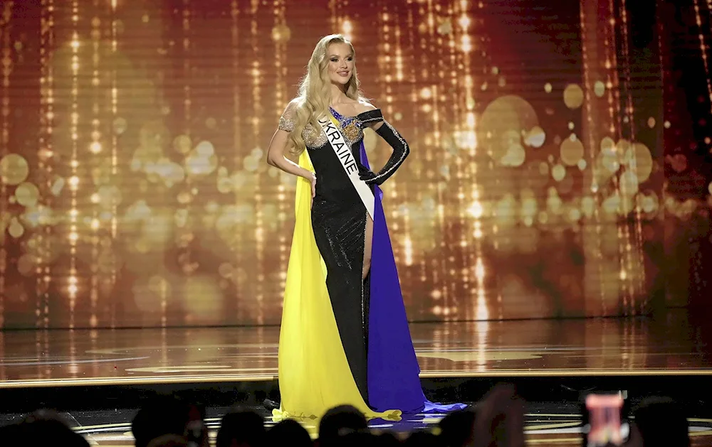 Anna Linnikova at Miss Universe 2022