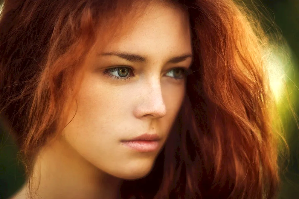 Anna Nevreva model redheaded