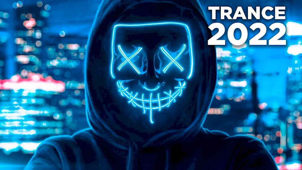Anonymous Neon Mask