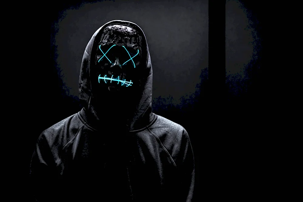 Neon mask