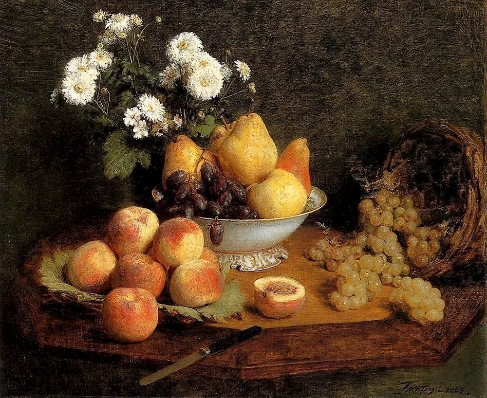 Henri Fantin Latour still life paintings