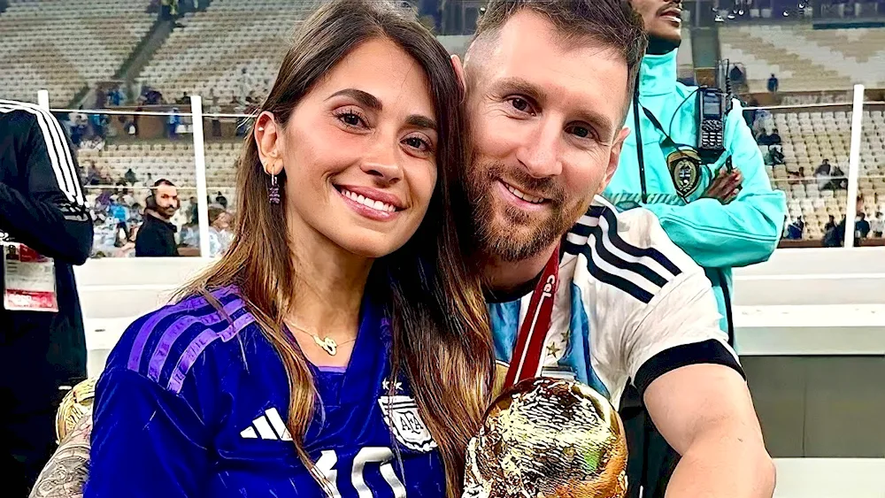 Antonella Messi's wife