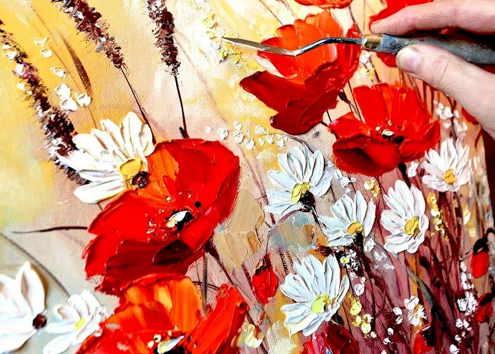 Acrylic paintings