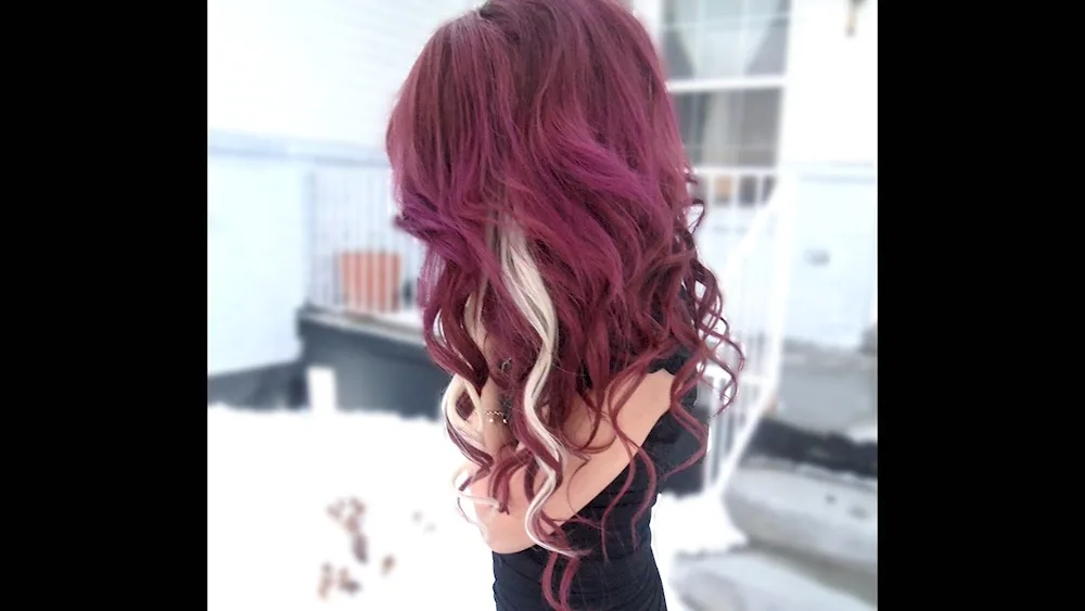 Antocyanin burgundy