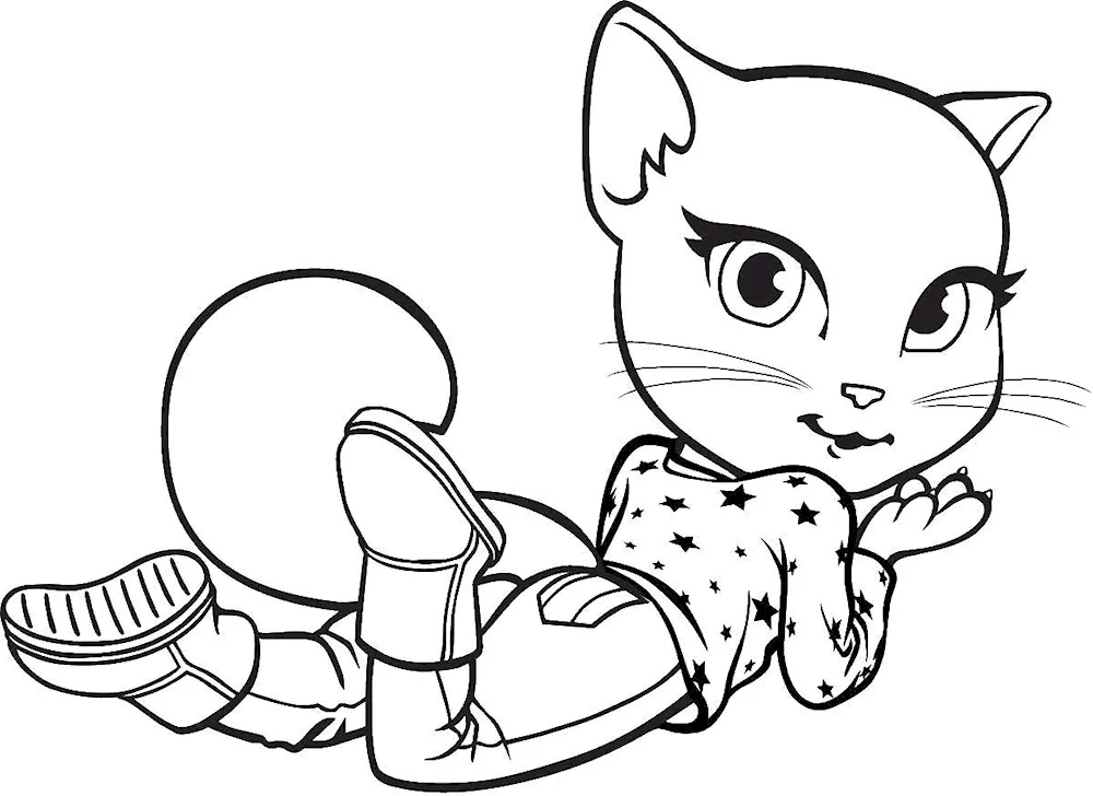 Angelou Angela coloring book