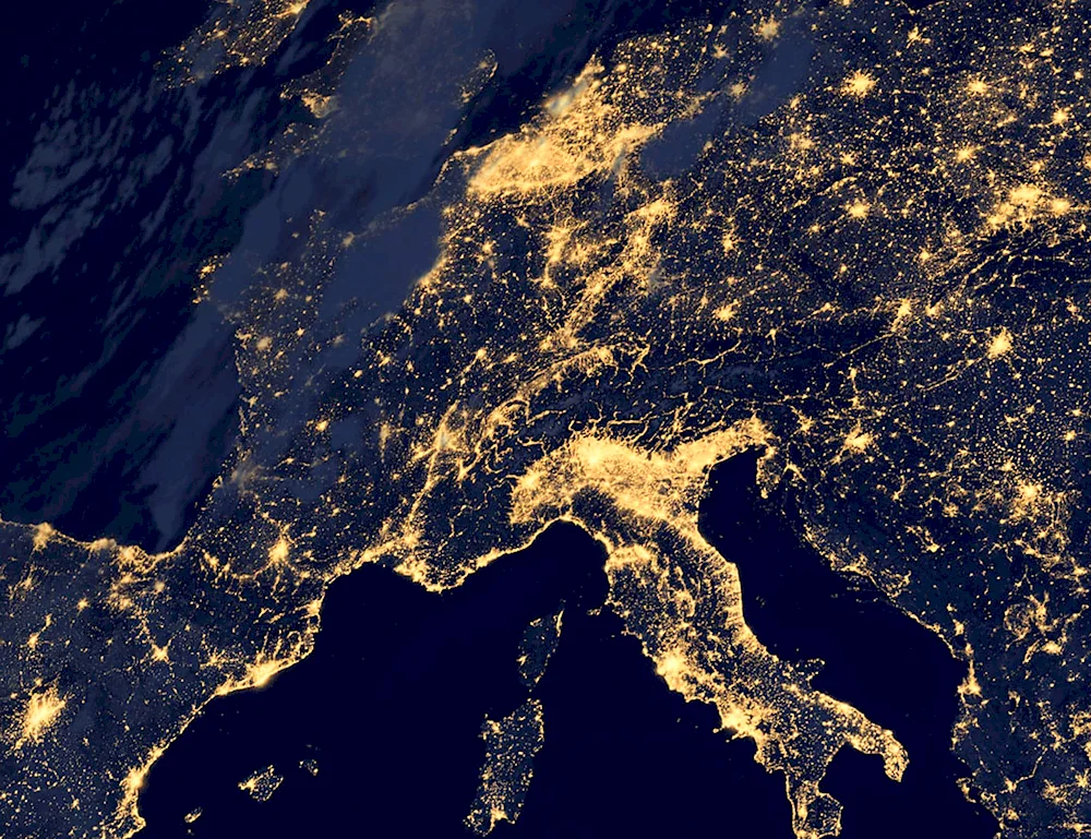 Europe from space