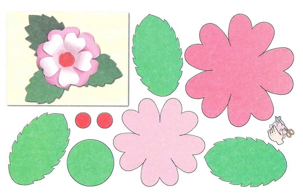 Applique. flowers