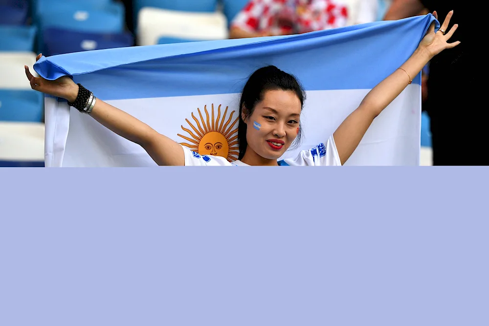 Argentina cheerleaders