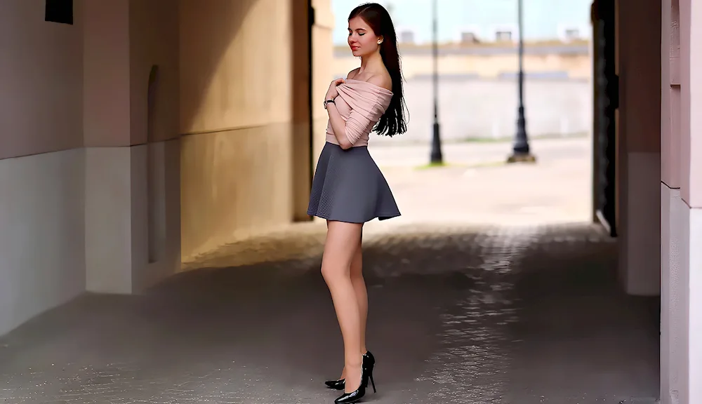 Ariadna Majewska skirt