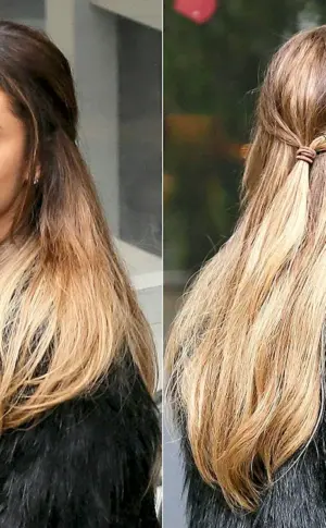 Ariana Grande loose hair