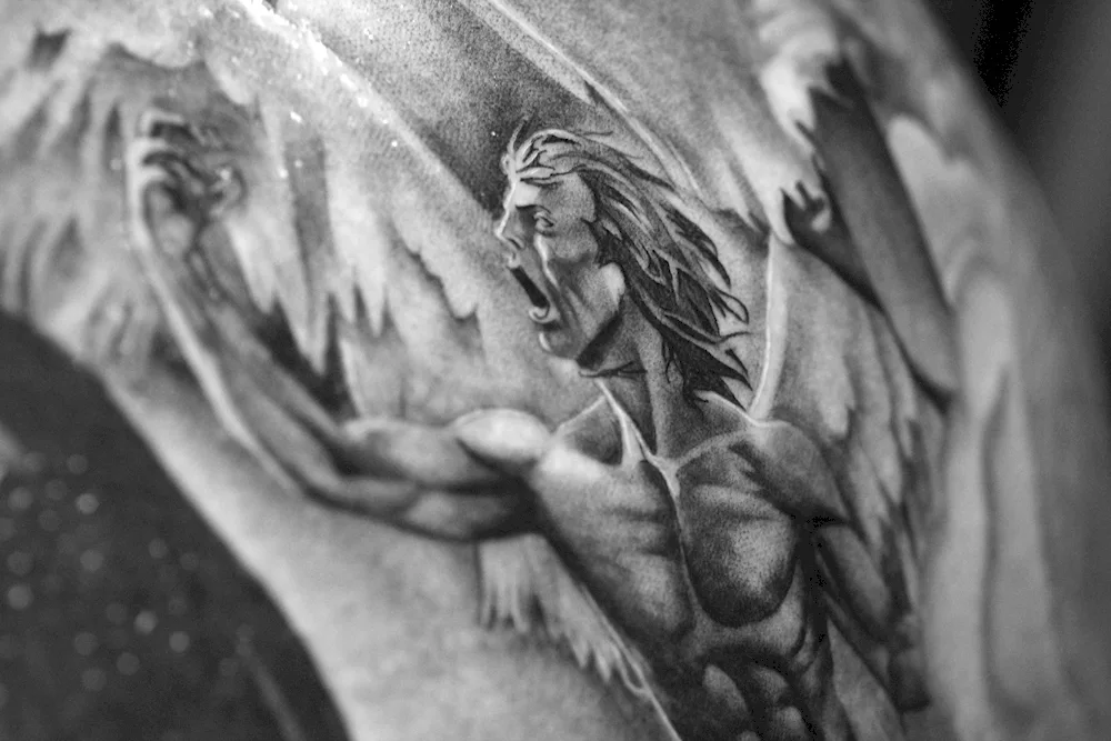 Tattoo angel