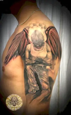 Archangel Michael tattoo