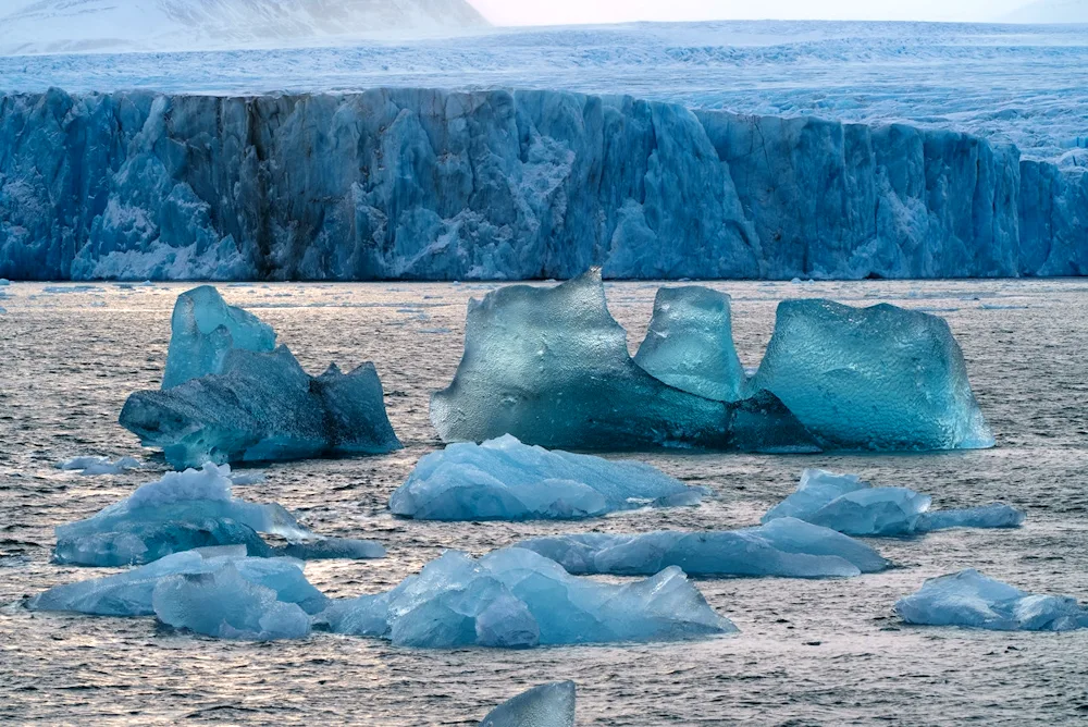 Arctic coastline